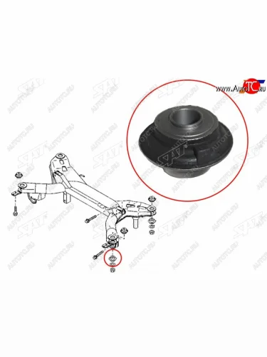Сайлентблок Mazda 6 02-08  Atenza 02-07 SAT ST-GJ6A-28-890A