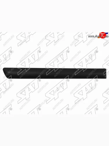 Молдинг стекла (бархотка) задней правой двери SAT (черная) Honda CR-V RD4,RD5,RD6,RD7,RD9  рестайлинг (2004-2006)