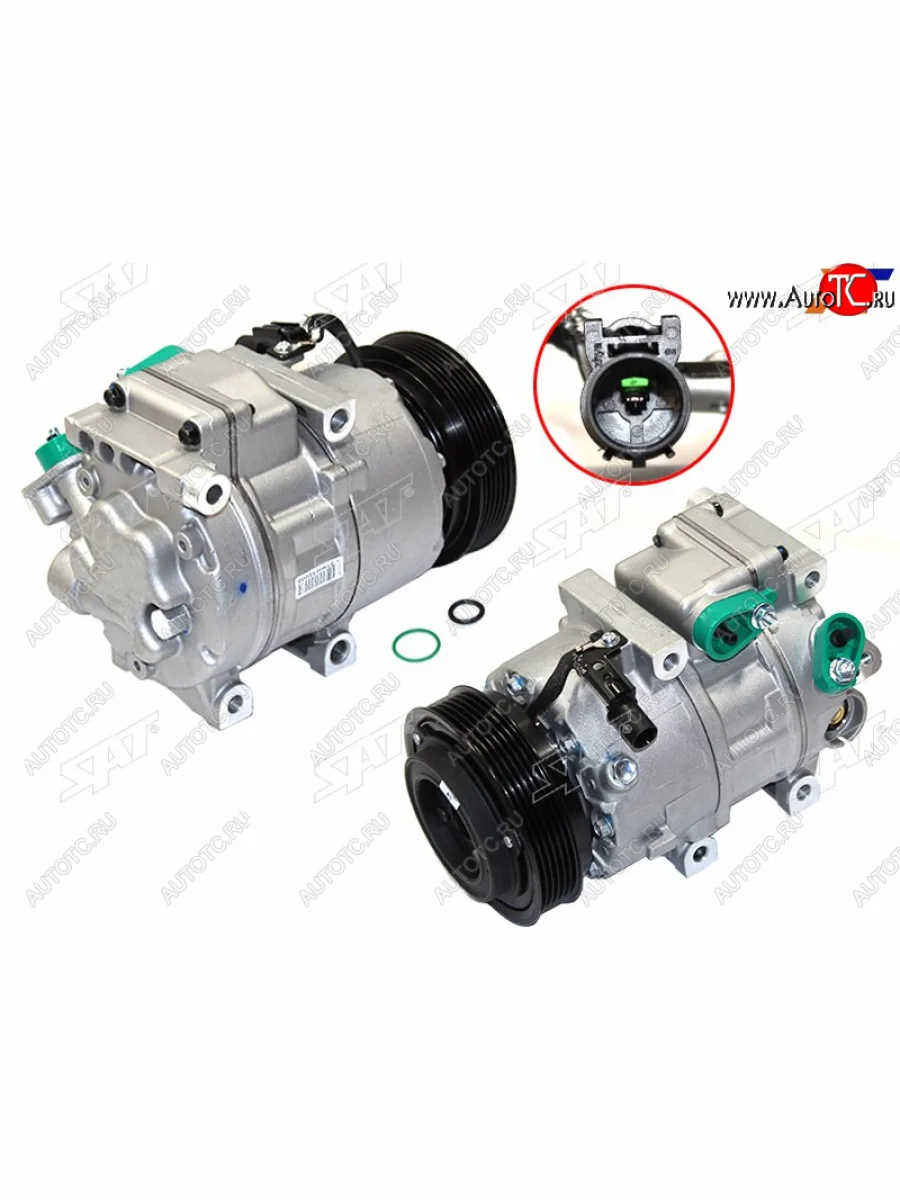 Компрессор кондиционера Hyundai Santa Fe 05-12 SAT ST-HY06-396-0  в Самаре Самарской области