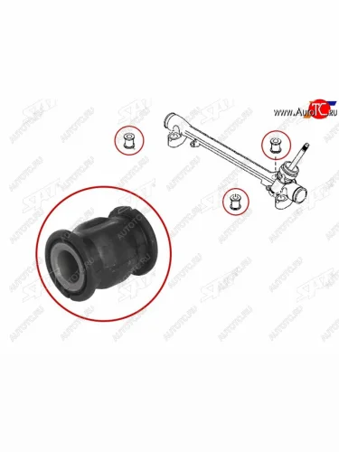 Втулка рулевой рейки Mazda 3 13-19  6 12-  CX-5 11-17 SAT ST-KD31-32-123B