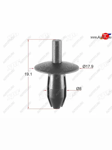 Клипса защиты бампера VAGMERCEDES (1 шт.) SAT ST-KE-017