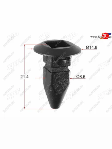 Клипса VAGFORD (1 шт.)                                                                              SAT ST-KE-077