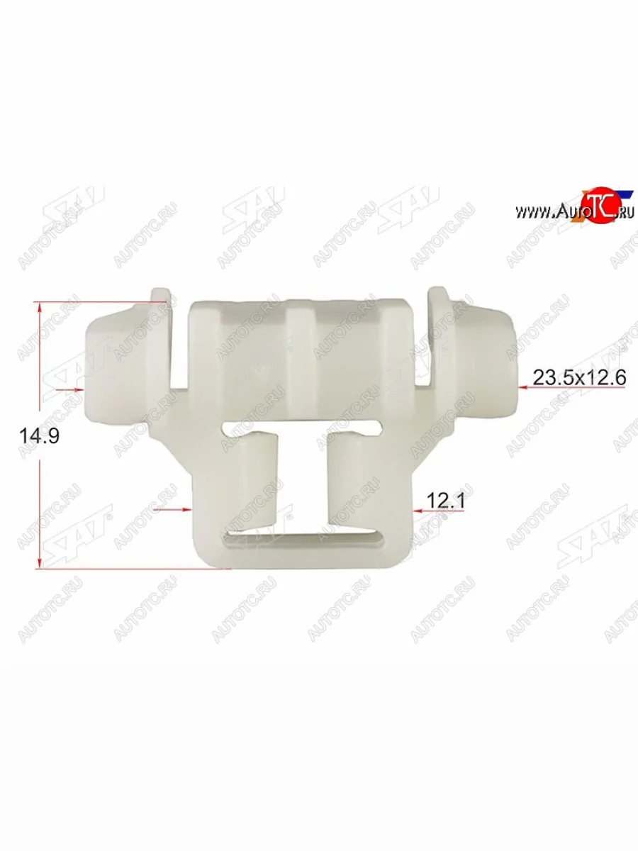 Клипса молдинга MERCEDES (1 шт.) SAT ST-KE-027  в Самаре Самарской области
