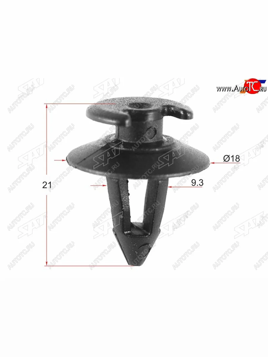 Клипса обшивки двери VAG (1 шт.) SAT ST-KE-130  в Самаре Самарской области