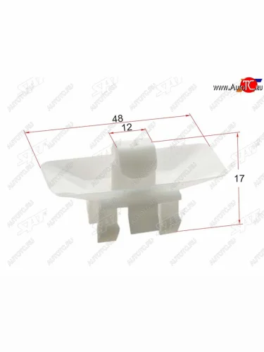 Клипса MERCEDES (1 шт.) SAT ST-KE-110