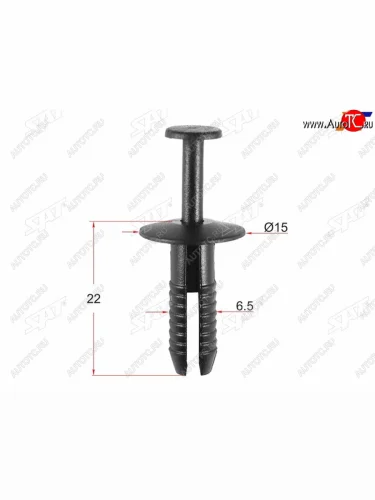 Клипса BMW 357 (1 шт.) SAT ST-KE-148
