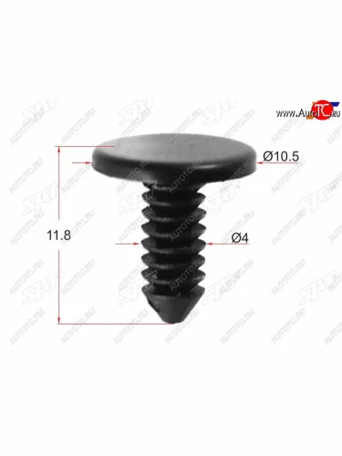 Клипса обшивки GMDAEWOO (1 шт.) SAT ST-KE-249