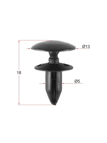 Клипса обшивки GMFORD (1 шт.) SAT ST-KE-345