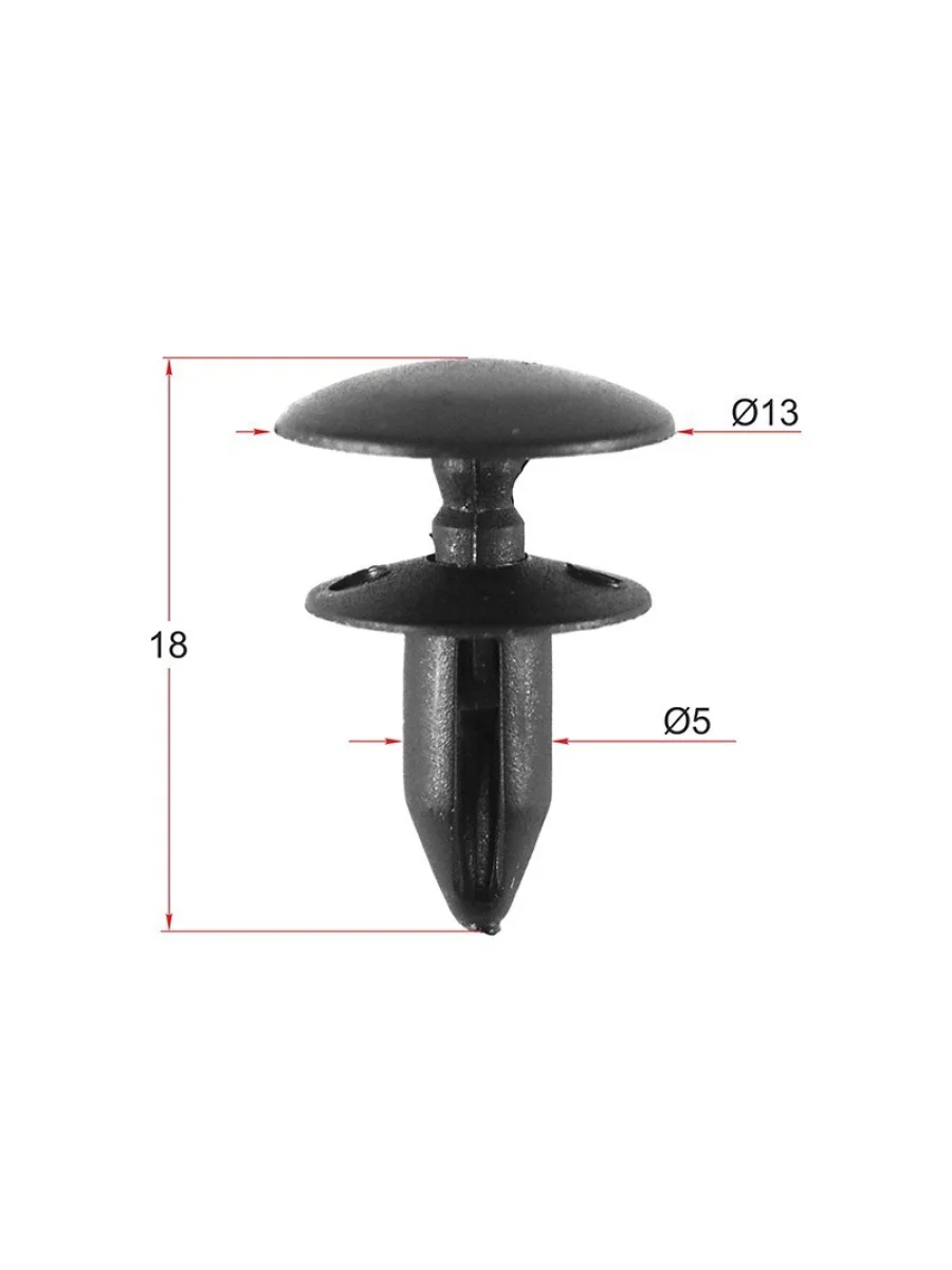 Клипса обшивки GMFORD (1 шт.) SAT ST-KE-345  в Самаре Самарской области