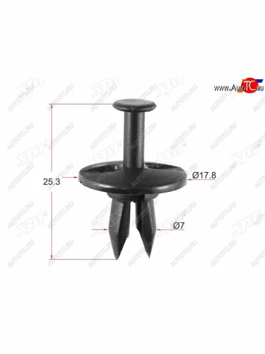 Клипса GMDAEWOO (1 шт.) SAT ST-KE-343
