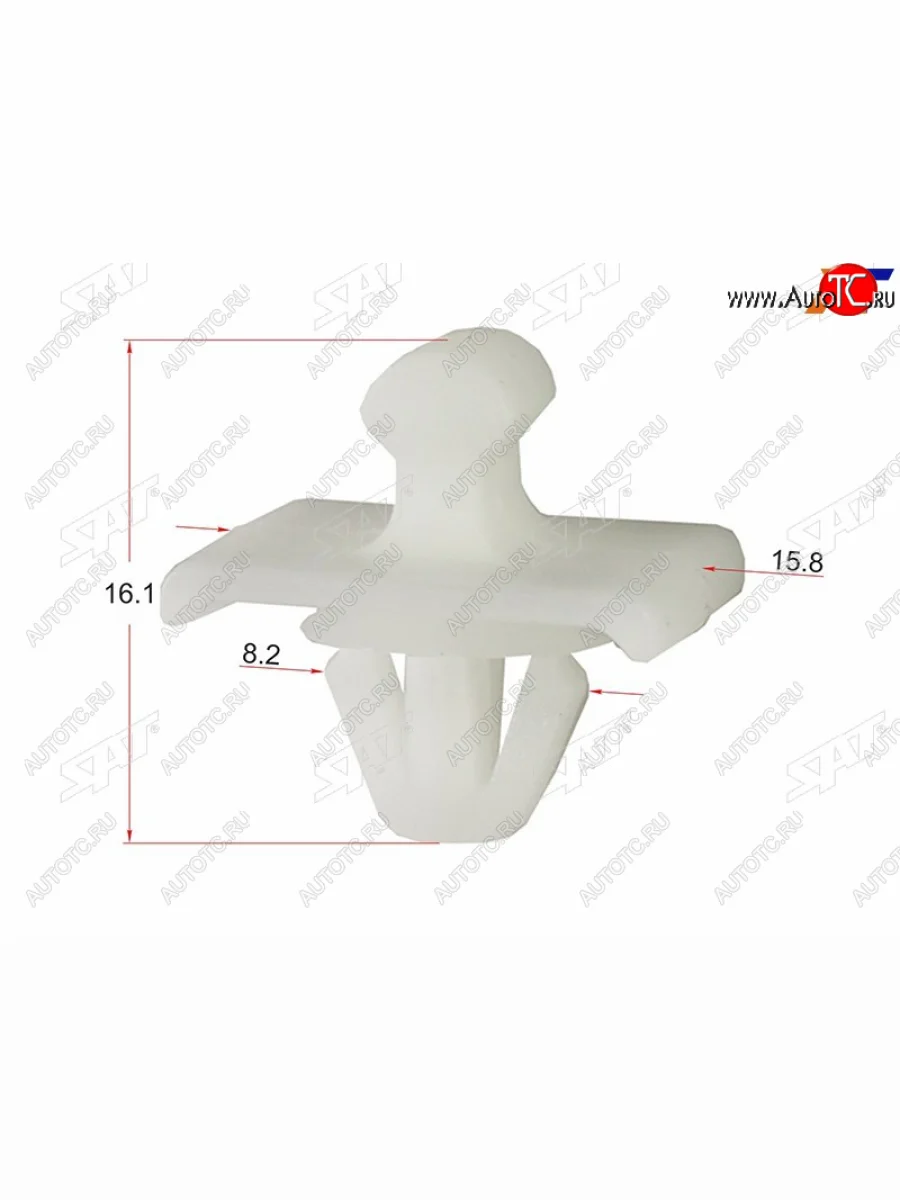 Клипса молдинга MERCEDES (1 шт.) SAT ST-KE-355  в Самаре Самарской области