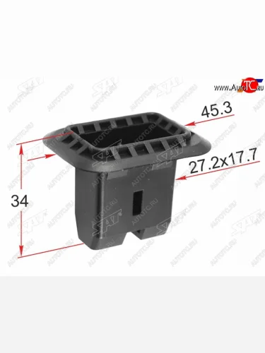 Клипса обшивки кузова VAG (1 шт.) SAT ST-KE-379