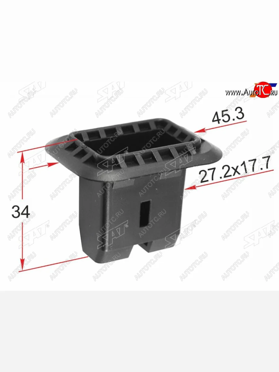 Клипса обшивки кузова VAG (1 шт.) SAT ST-KE-379  в Самаре Самарской области