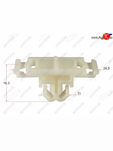 Клипса молдинга двери VAG (1 шт.) SAT ST-KE-376