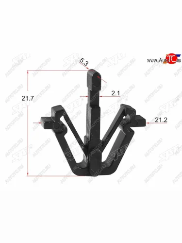 Клипса фиксатор TOYOTALEXUS (1 шт.) SAT ST-KJ-051
