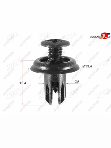 Клипса HONDA (1 шт.)                                                                                 SAT ST-KJ-1014