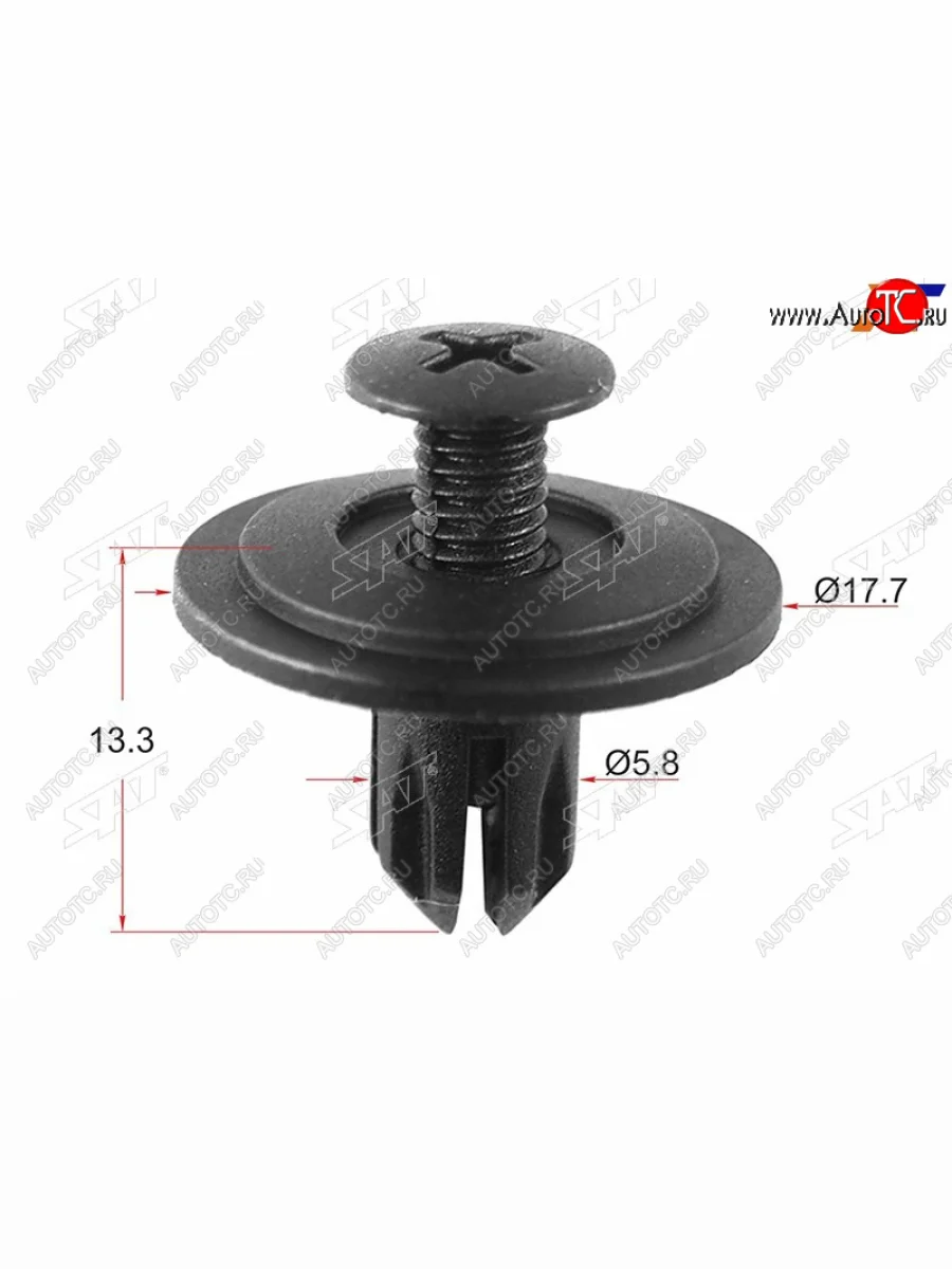 Клипса HONDA (1 шт.) SAT ST-KJ-1006  в Самаре Самарской области