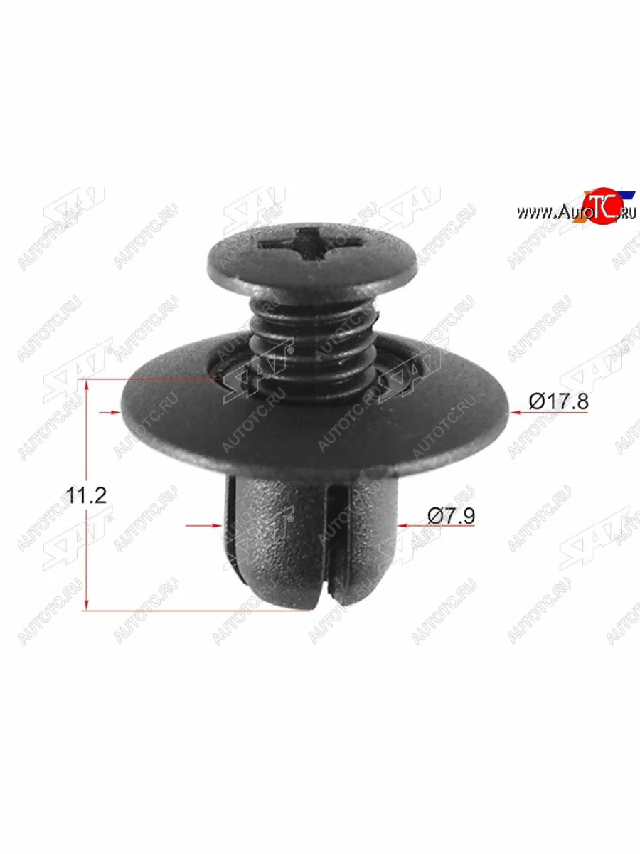 Клипса MAZDA (1 шт.) SAT ST-KJ-1036  в Воронеже Воронежской области