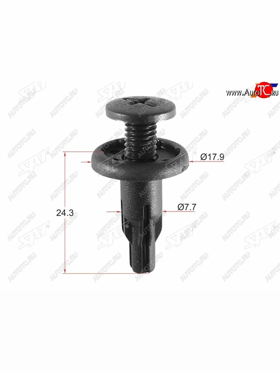 Клипса защиты бампера HONDA (1 шт.) SAT ST-KJ-1053  в Самаре Самарской области