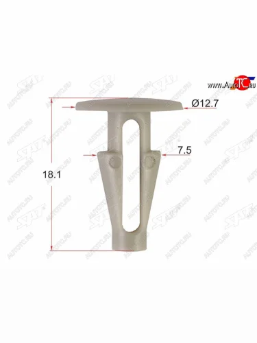 Клипса фиксатор HONDA (1 шт.) SAT ST-KJ-1064