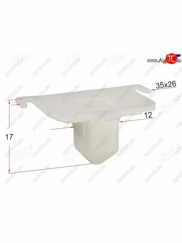 Клипса молдинга кузова TOYOTALEXUS (1 шт.) SAT ST-KJ-1400