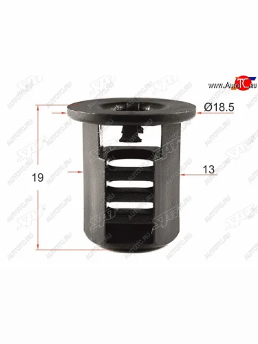 Клипса обшивки кузова TOYOTALEXUS (1 шт.) SAT ST-KJ-1268