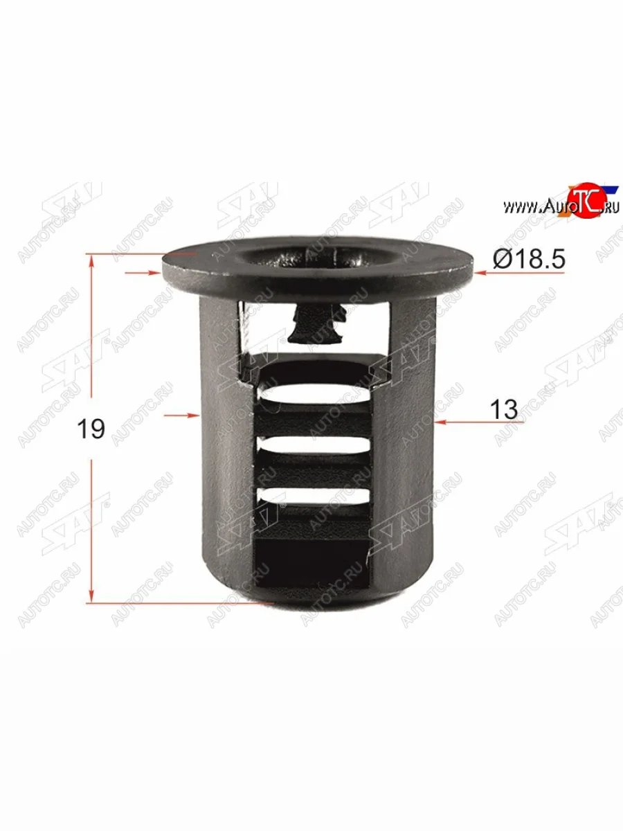 Клипса обшивки кузова TOYOTALEXUS (1 шт.) SAT ST-KJ-1268  в Самаре Самарской области