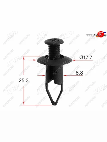 Клипса крепежная TOYOTALEXUS (1 шт.) SAT ST-KJ-1129