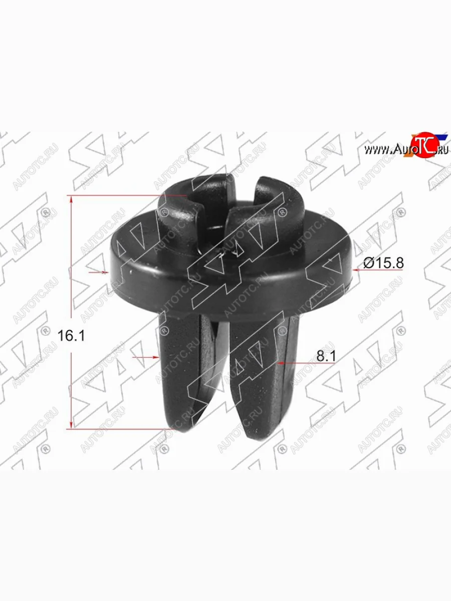 Клипса молдинга HONDA (1 шт.) SAT ST-KJ-1072  в Самаре Самарской области