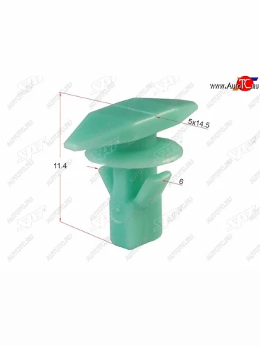 Клипса HONDA (1 шт.) SAT ST-KJ-1067