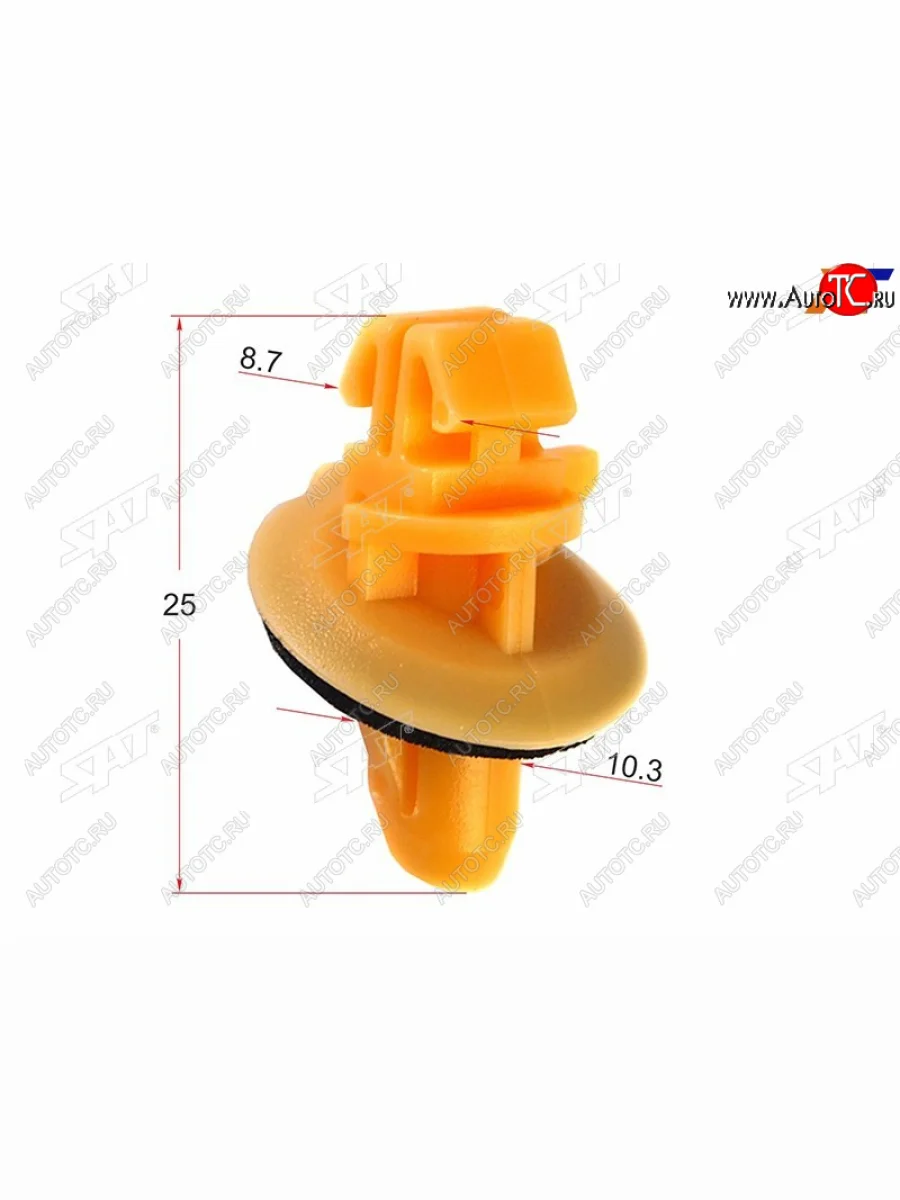 Клипса молдинга кузова TOYOTALEXUS (1 шт.)                                                          SAT ST-KJ-1421  в Самаре Самарской области