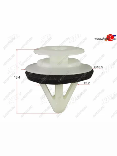 Клипса обшивки двери MAZDAFORD (1 шт.)                                                              SAT ST-KJ-1748