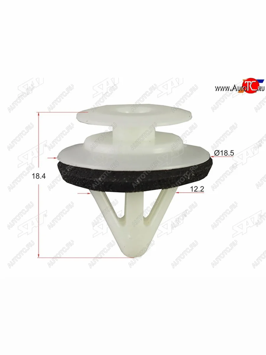 Клипса обшивки двери MAZDAFORD (1 шт.)                                                              SAT ST-KJ-1748  в Самаре Самарской области