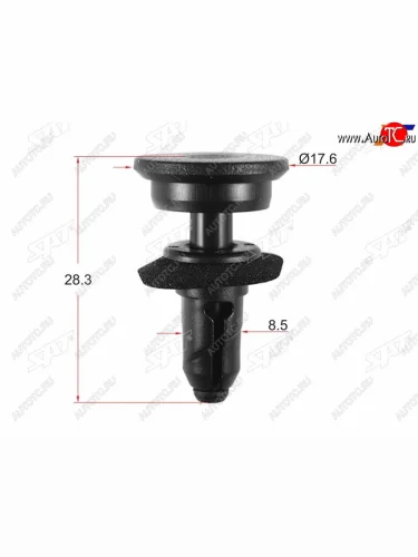 Клипса HONDAACURA (1 шт.) SAT ST-KJ-1780