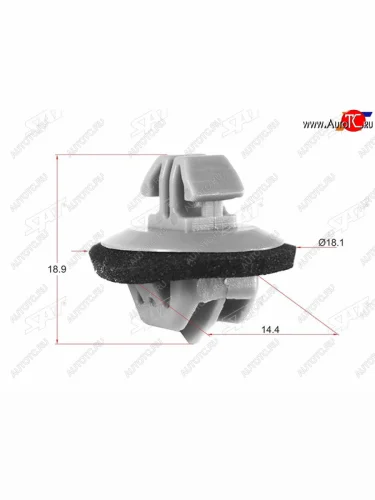 Клипса молдинга TOYOTALEXUS (1 шт.) SAT ST-KJ-2209