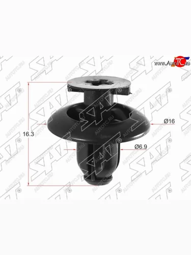 Клипса фиксатор TOYOTALEXUS (1 шт.) SAT ST-KJ-2176