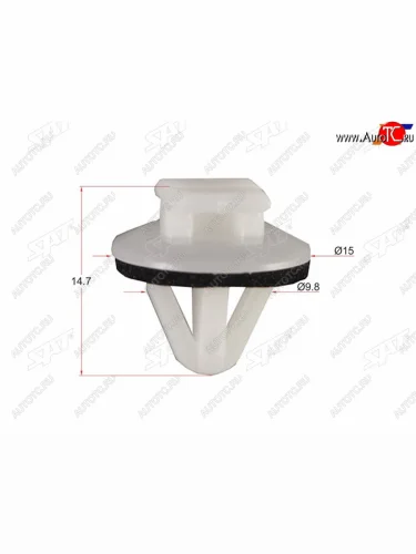 Клипса молдинга GMTOYOTA (1 шт.) SAT ST-KJ-2229