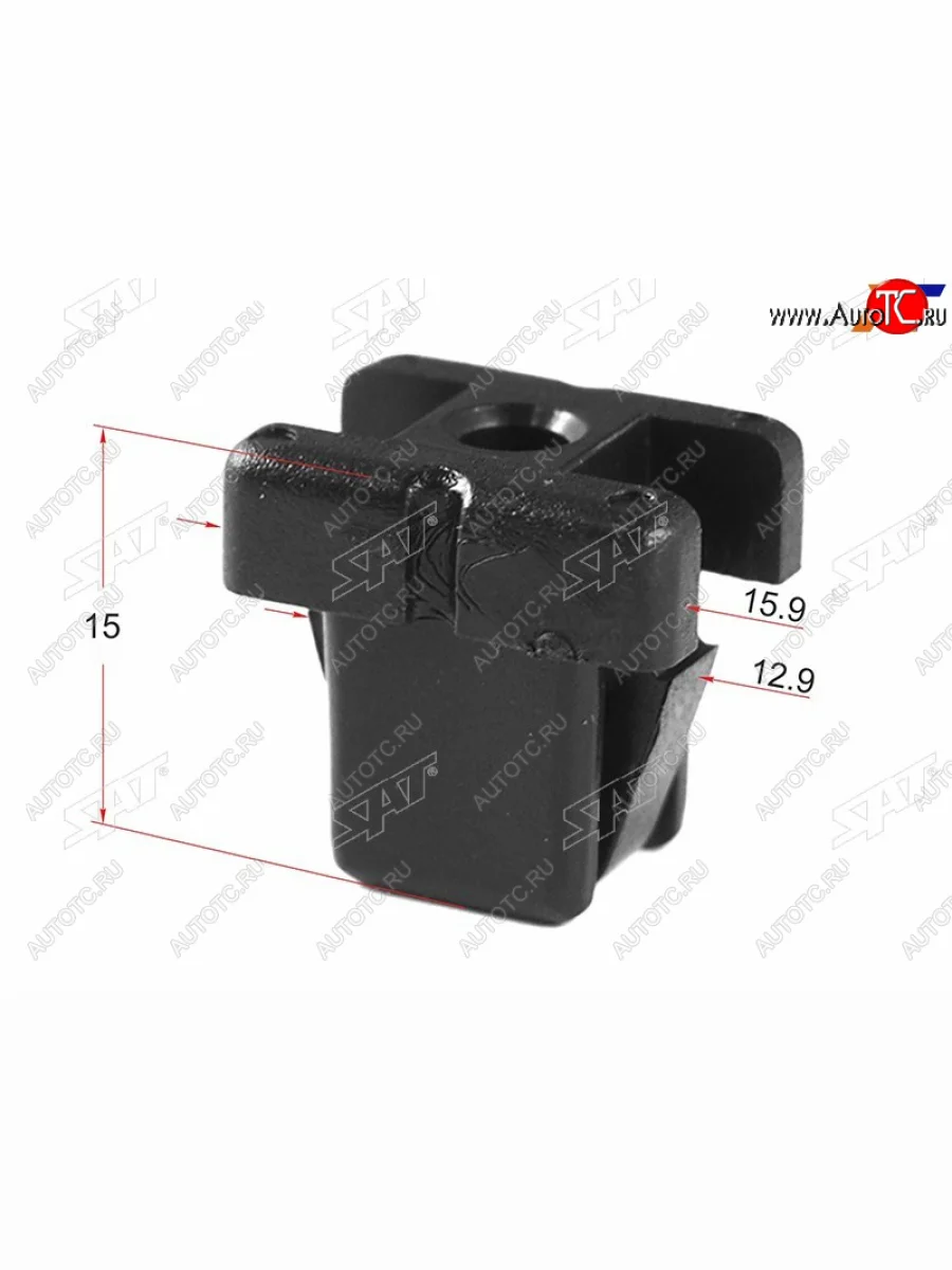 Клипса фиксатор TOYOTALEXUSMITSUBISHICHRYSLER (1 шт.) SAT ST-KJ-2272  в Самаре Самарской области