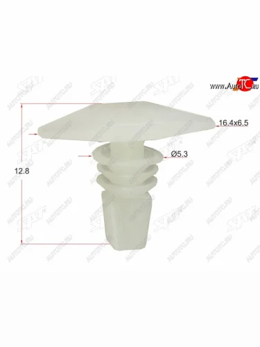 Клипса фиксатор HONDA (1 шт.) SAT ST-KJ-2280