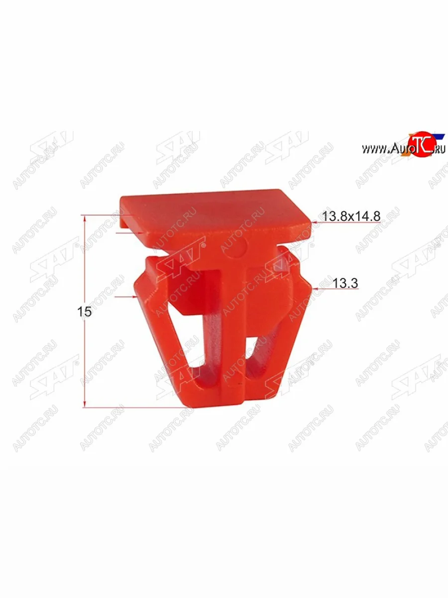 Клипса молдинга HONDAACURA (1 шт.) SAT ST-KJ-2293  в Самаре Самарской области