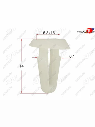 Клипса фиксатор HONDA (1 шт.) SAT ST-KJ-2278