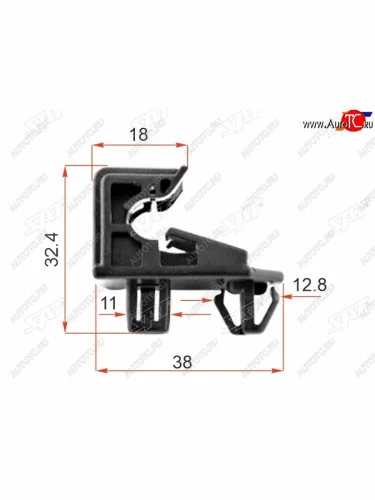 Клипса крепления фары TOYOTALEXUS (1 шт.) SAT ST-KJ-2340