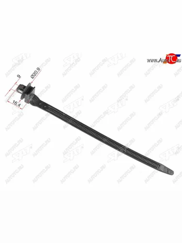 Клипса хомут эл. проводки TOYOTALEXUS (1 шт.) SAT ST-KJ-2350