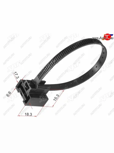 Клипса хомут эл. проводки TOYOTALEXUS (1 шт.) SAT ST-KJ-2343