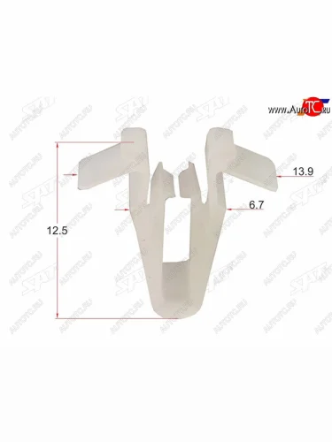Клипса молдинга TOYOTALEXUS (1 шт.) SAT ST-KJ-2348