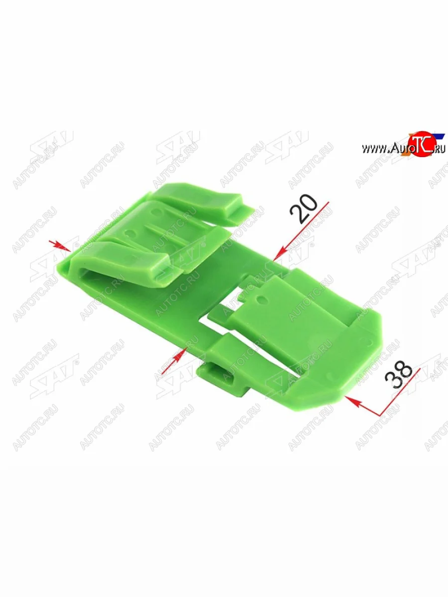 Клипса крепления бокового стекла HONDA CR-V 07- (1 шт.) SAT ST-KJ-2472  в Самаре Самарской области