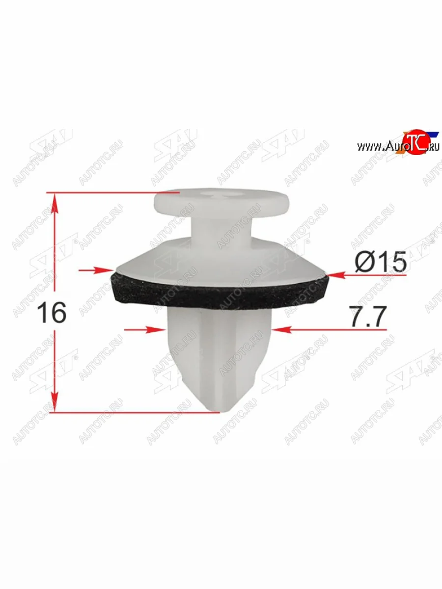 Клипса крепежная TOYOTA/LEXUS (1 шт.) SAT ST-KJ-2478, stkj2478 SAT ST-KJ-2478  в Самаре Самарской области