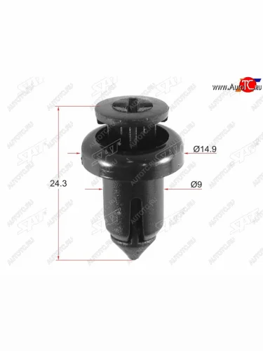 Клипса TOYOTALEXUS (1 шт.)                                                                          SAT ST-KJ-309