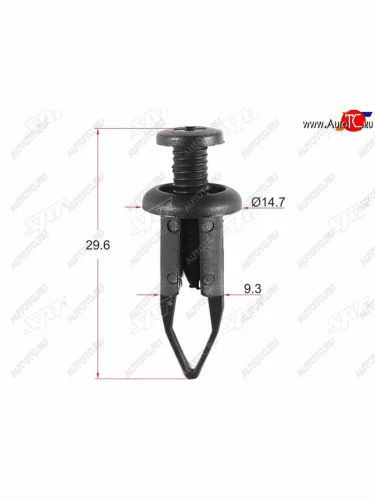 Клипса защиты бампера TOYOTALEXUS (1 шт.) SAT ST-KJ-383