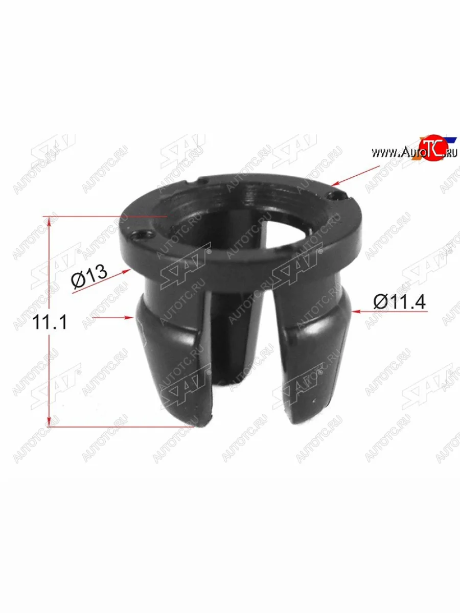 Клипса под винт FORDTOYOTA (1 шт.) SAT ST-KJ-375  в Самаре Самарской области